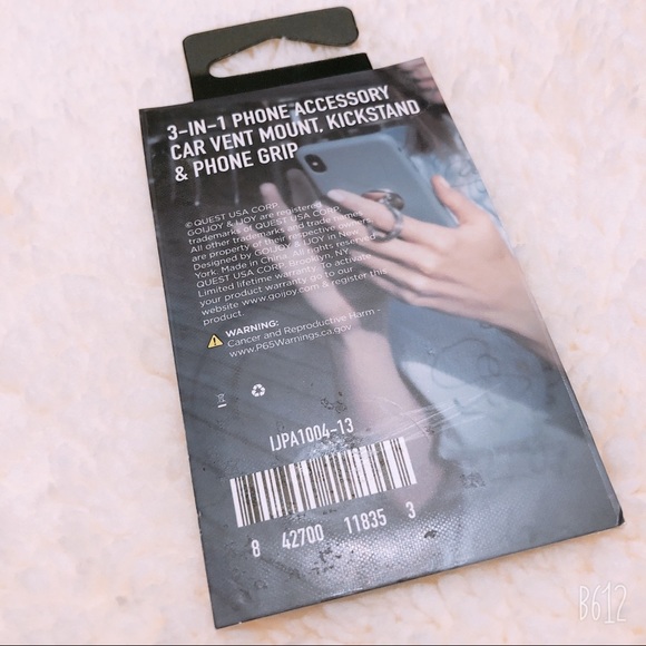 iJOY 3-in-1 Car Vent Mount, Kickstand & Phone Grip - Picture 6 of 8